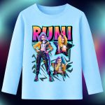 6167kb Детска блуза K-Pop Demon Hunters Rumi