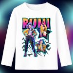 6167kb Детска блуза K-Pop Demon Hunters Rumi