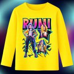 6167kb Детска блуза K-Pop Demon Hunters Rumi