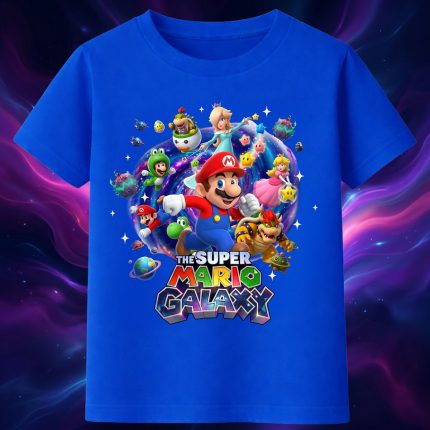 6168k Детска тениска Super Mario Galaxy