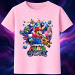6168k Детска тениска Super Mario Galaxy