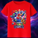6168k Детска тениска Super Mario Galaxy