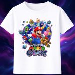 6168k Детска тениска Super Mario Galaxy