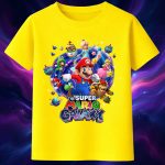6168k Детска тениска Super Mario Galaxy
