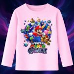 6168kb Детска блуза Super Mario Galaxy