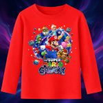 6168kb Детска блуза Super Mario Galaxy