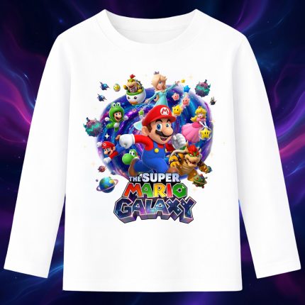 6168kb Детска блуза Super Mario Galaxy