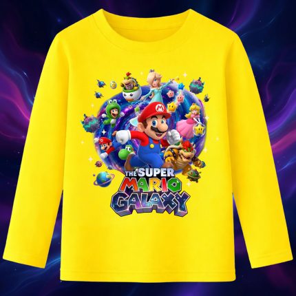 6168kb Детска блуза Super Mario Galaxy