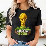 4000 Тениска Minecraft Pixel World Cup 2026