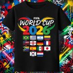 4001 Тениска FIFA World Cup 2026 Flags