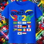 4001 Тениска FIFA World Cup 2026 Flags