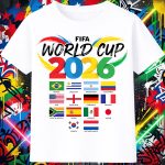 4001 Тениска FIFA World Cup 2026 Flags