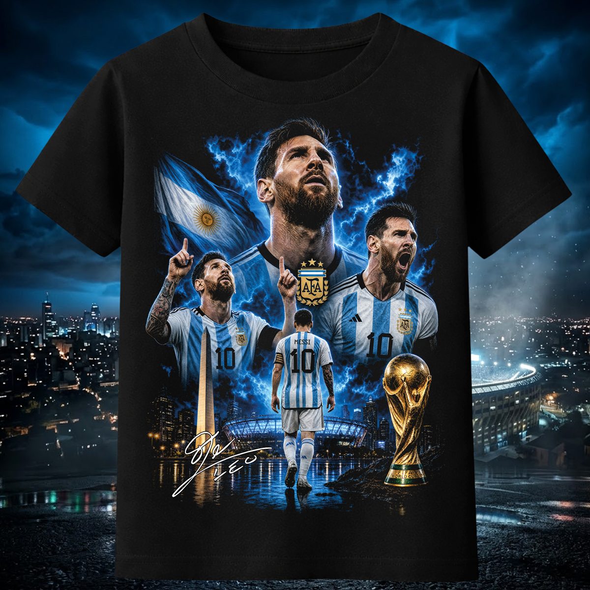 4003-Lionel-Messi-World-Cup-Legend-black 4003 Тениска Lionel Messi World Cup Legend