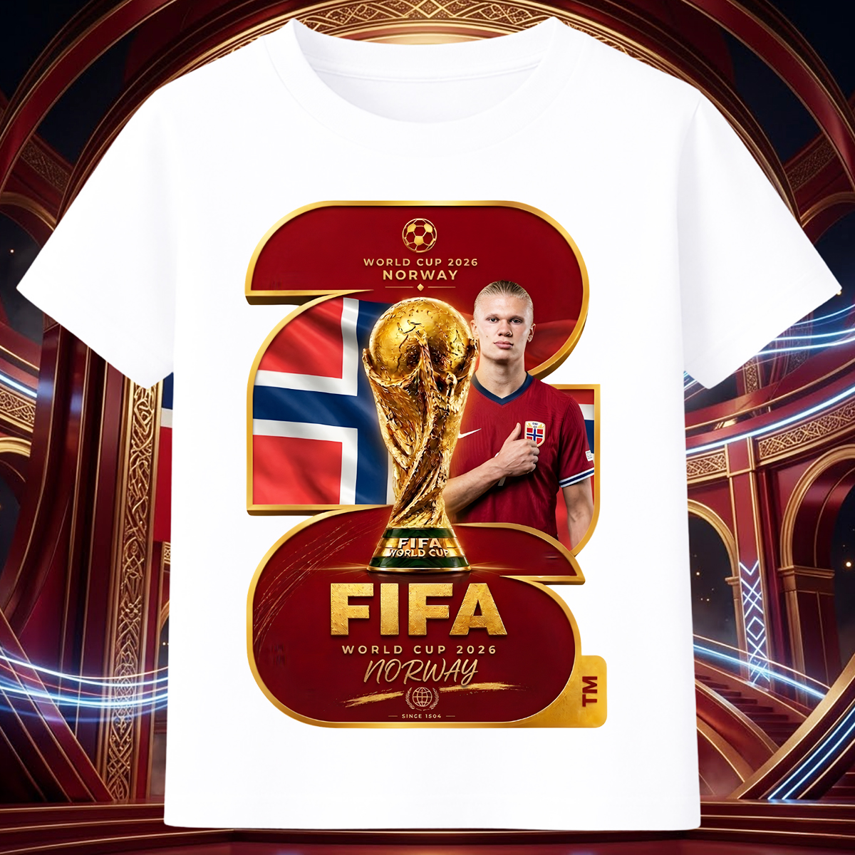 4012-FIFA-World-Cup-2026-Norway-white 4012 Тениска FIFA World Cup 2026 Norway