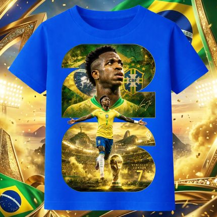 4018 Тениска Vinícius Júnior Brazil №7