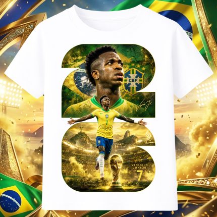 4018 Тениска Vinícius Júnior Brazil №7