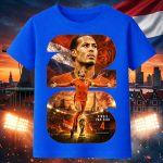 4019 Тениска Virgil van Dijk Netherlands №4