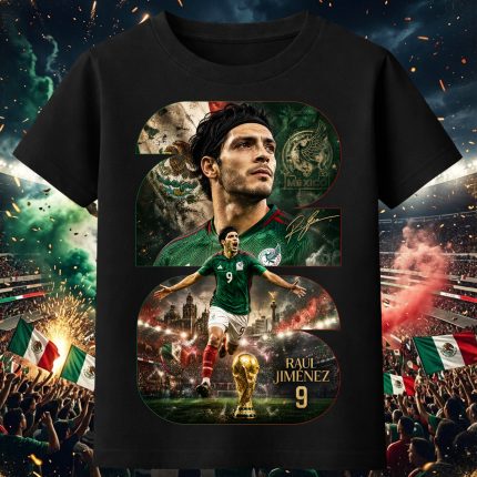 4022 Тениска Raúl Jiménez Mexico №9