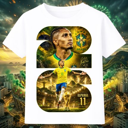 4023 Тениска Raphinha Brazil №11
