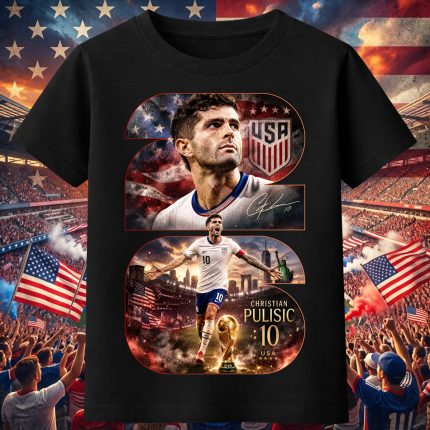 4024 Тениска Christian Pulisic USA №10
