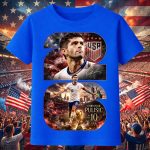 4024 Тениска Christian Pulisic USA №10