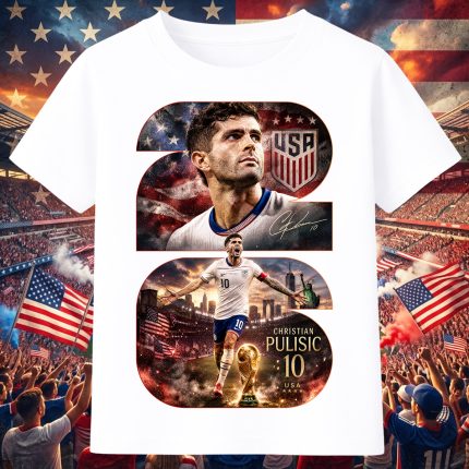 4024 Тениска Christian Pulisic USA №10