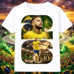 4026 Тениска Neymar Jr. Brazil №10