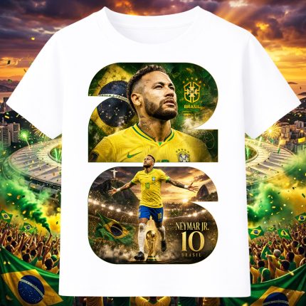 4026 Тениска Neymar Jr. Brazil №10