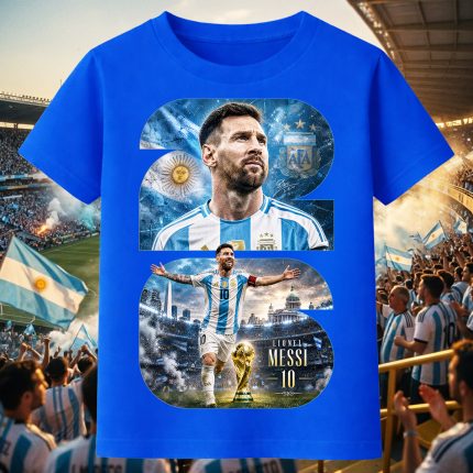 4028 Тениска Lionel Messi Argentina №10