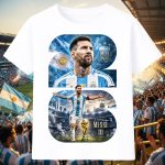 4028 Тениска Lionel Messi Argentina №10