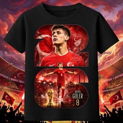 4033 Тениска Arda Güler Türkiye №8