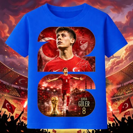 4033 Тениска Arda Güler Türkiye №8