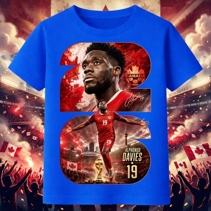 4035 Тениска Alphonso Davies Canada №19