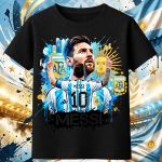 4038 Тениска Messi Argentina №10 - Champion Edition