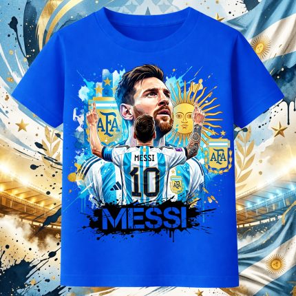 4038 Тениска Messi Argentina №10 - Champion Edition