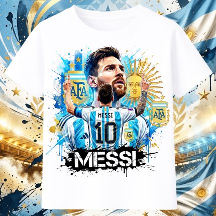 4038 Тениска Messi Argentina №10 - Champion Edition
