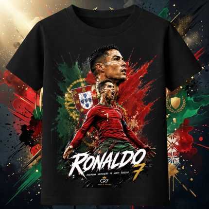4041 Тениска Ronaldo CR7 Portugal №7 - Made of Dreams