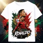 4041 Тениска Ronaldo CR7 Portugal №7 - Made of Dreams