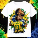 4042 Тениска Neymar Jr Brazil №10 - Inspire